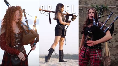 goddesses of bagpipes greatest hits.